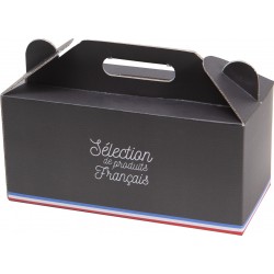 Box carton FSC fenetre produits francais 32x15x15cm