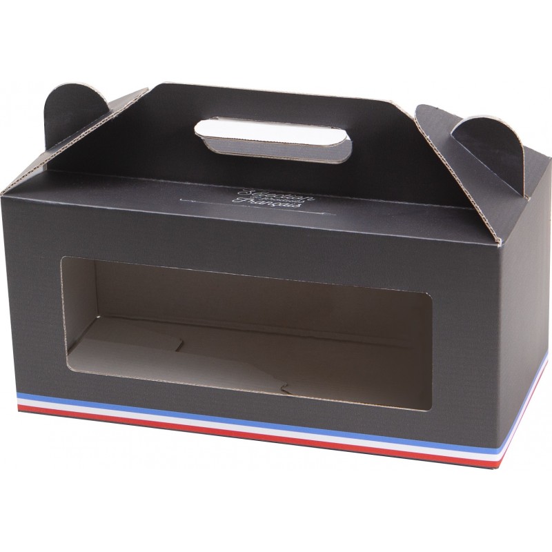 Box carton FSC fenetre produits francais 32x15x15cm