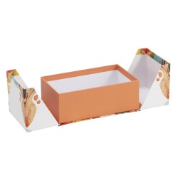 Boite double ouverture carton Color 16,2x9,7x6