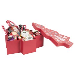 Coffret sapin carton Scandinave 36,4x32,4x10,5