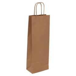 Sac kraft 1 bouteille