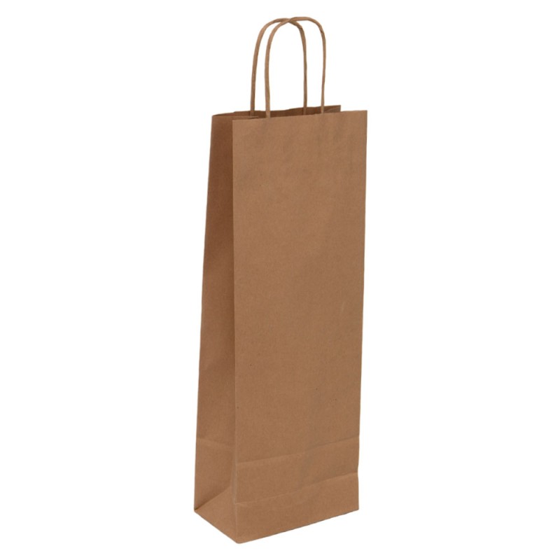 Sac kraft 1 bouteille