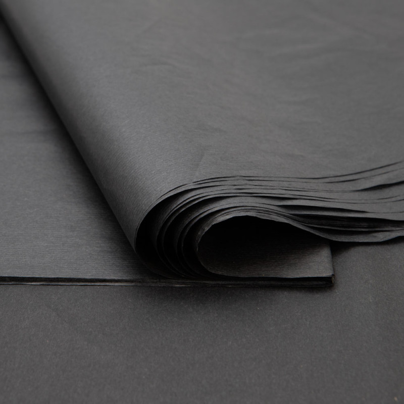 Papier de Soie Noir Elegant - rame de 240 feuilles