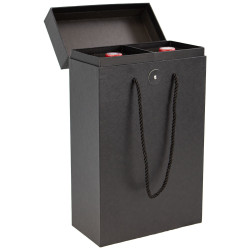 Coffret carton bouteilles avec cordelette Indispensable 20x1