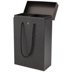 Coffret carton bouteilles avec cordelette Indispensable 20x1