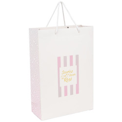 Sac-bouteille carton Voyage Estivale 24x10x35