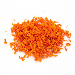 Frisure de calage papier coloris orange par 10kg