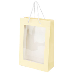 Sac carton 3 bouteilles et fenetre Fresh Beer 24x10x35cm