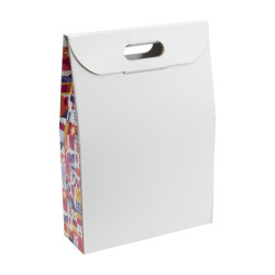 Porte-bouteilles rectangulaire carton Escapade 27x9x38