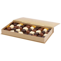 Boite Kraft Rectangulaire Chocolat Douceur 29x15x3,5cm