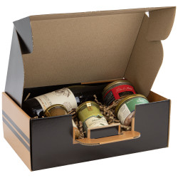 Valisette Carton Mon coffret degustation 34,5x22x12 cm