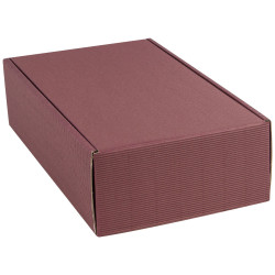 Coffret Carton Bordeaux 2 bouteilles 20x33,5x9 cm