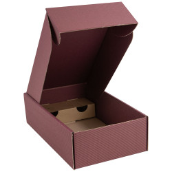 Coffret Carton Bordeaux 2 bouteilles 20x33,5x9 cm